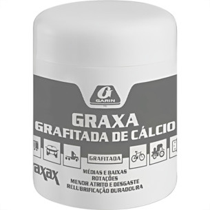 Garin Graxa Calcio Grafitada Pote 500Gr