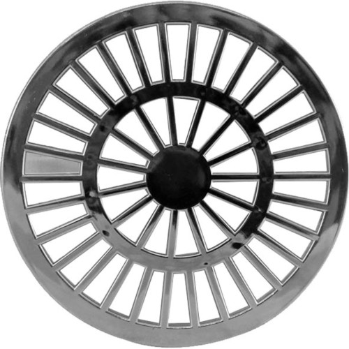 Luconi Grelha Plast.Redonda Cro 100 - Kit C/10 Pc