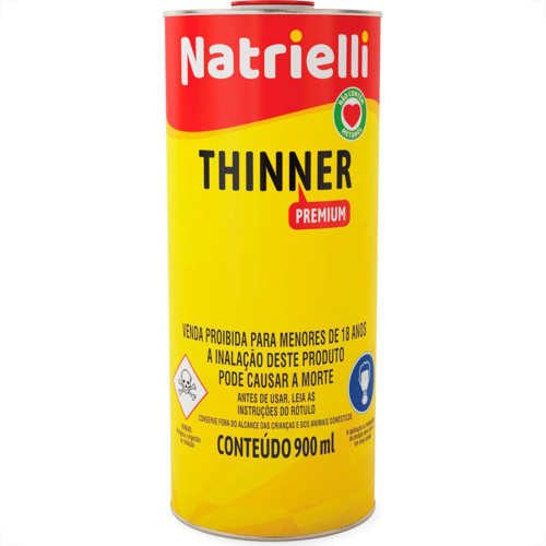 Natrielli Thinner 8100 900 Ml - Kit C/12 La Natrielli Thinner 8100 900 Ml - Kit C/12 La