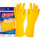 Sanro Luva Forrada Top Amarela P - Kit C/10 Pr Sanro Luva Forrada Top Amarela P - Kit C/10 Pr