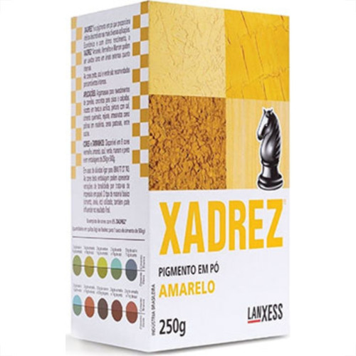 Xadrez Po Amarelo 250 Grs