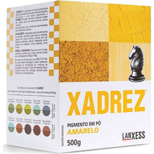 Xadrez Po Amarelo 500 Grs