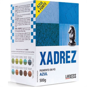 Xadrez Po Azul 500 Grs...