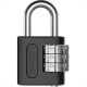 Stam Cadeado C/Segredo 25Mm Cart.Preto Stam Cadeado C/Segredo 25Mm Cart.Preto