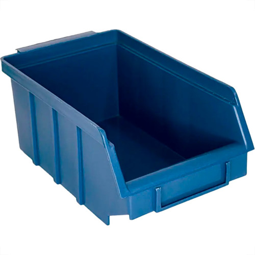 Caixaplast Gaveteiro P/Prateleira Azul 04 - Kit C/48 Pc Caixaplast Gaveteiro P/Prateleira Azul 04 - Kit C/48 Pc