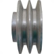 Mademil Polia Aluminio B 2Canal 90Mm-3.1/2 B 2 Mademil Polia Aluminio B 2Canal 90Mm-3.1/2 B 2