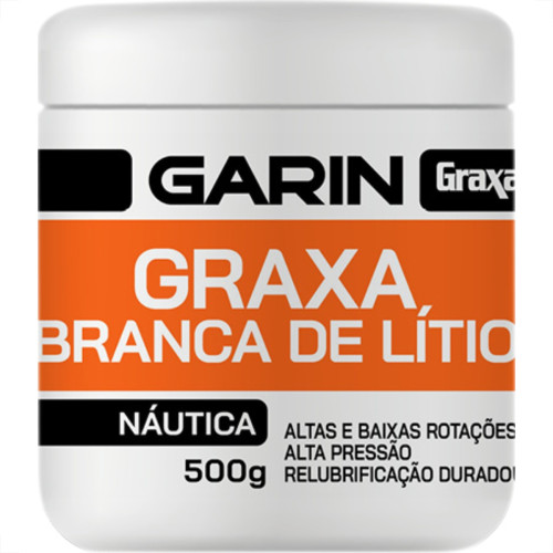 Garin Graxa Branca Litio Pura 500 Grs Garin Graxa Branca Litio Pura 500 Grs