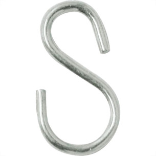 Sao Raphael Gancho Tipo S Zinc.Sr 28Mm-N1 C/100
