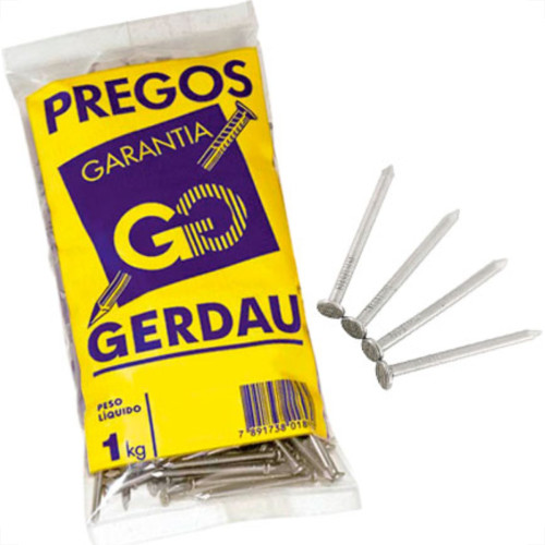Gerdau Prego C/Cabeça 06 X 06 Gerdau Prego C/Cabeça 06 X 06