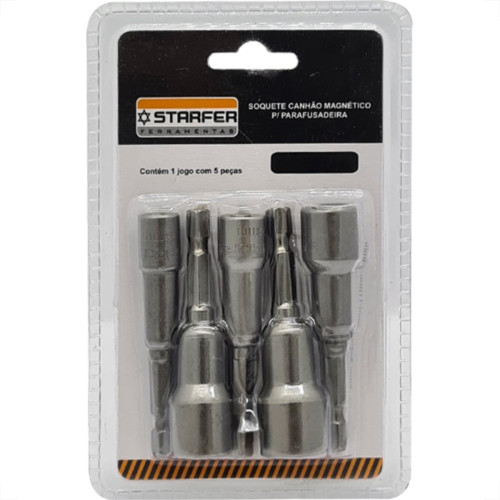 Starfer Soquete Canhao Jg.1/4 A1/2-5P Starfer Soquete Canhao Jg.1/4 A1/2-5P