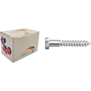 Newfix Parafuso Sextavado Soberba Nfix 1/4 X 50 - Kit C/2 Centos