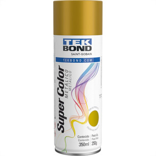 Tek Spray Metalico Ouro 350Ml