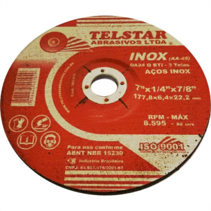 Telstar Disco Tels.Desb/Inox 7 X 7/8- A45