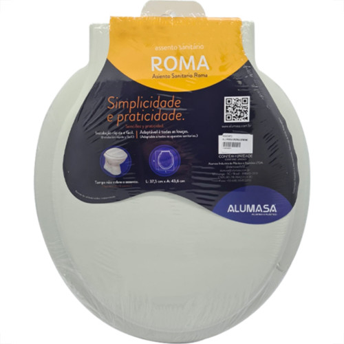 Alumasa Assento (Roma)Branco Alumasa Assento (Roma)Branco