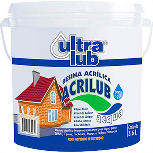 Ultralub Resina Acril.Acrilub 3,6Lt Ultralub Resina Acril.Acrilub 3,6Lt