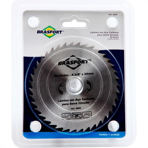 Brasfort Serra Circ.4.3/8 X 40 X 20 Brasfort Serra Circ.4.3/8 X 40 X 20