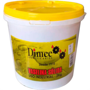 Dimec Vaselina. Industrial Solida 3000 Grs