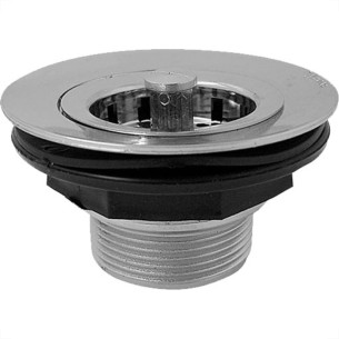 Overtime Valvula Plast Americ.Abs Cromada Overtim
