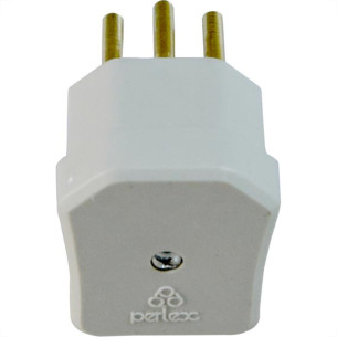 Perlex Pino Gigante 2P+T 10A 2055 - Kit C/10 Pc
