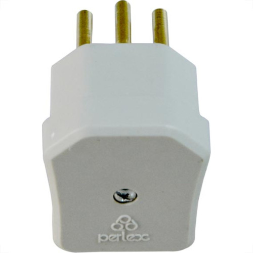 Perlex Pino Gigante 2P+T 10A 2055 - Kit C/10 Pc