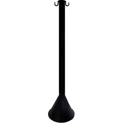 Pro Safety/Cone Pedestal P/Corrente Pvc Delta 93 Pt - Kit C/4 Pc