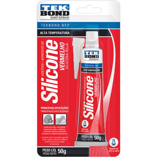 Tek Silicone Alta Tp.Verm. 50G Blis Tek Silicone Alta Tp.Verm. 50G Blis