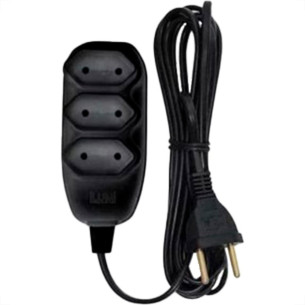 Ilumi Ext. Pl 10 Mts Preta   17932