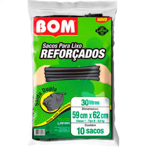 Lafra Saco P/Lixo Bom Ref. 30Lt C/10-0028 Lafra Saco P/Lixo Bom Ref. 30Lt C/10-0028