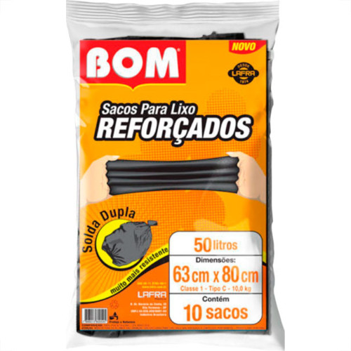 Lafra Saco P/Lixo Bom Ref. 50Lt C/10-0029 Lafra Saco P/Lixo Bom Ref. 50Lt C/10-0029