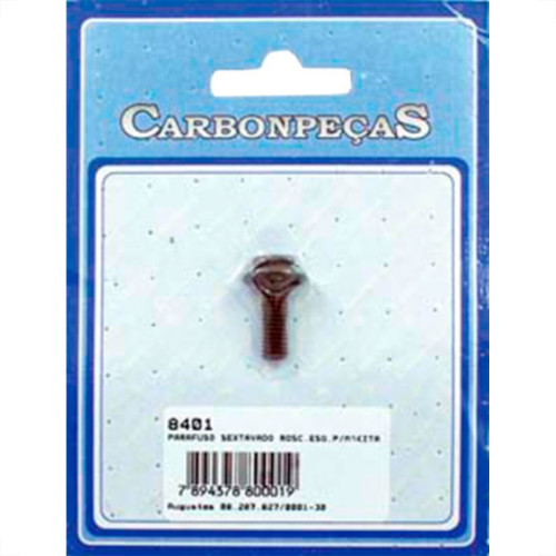 Carbonpecas Parafuso Fx Disco S.Marm.R/E Sext 8401 - Kit C/6 Pc Carbonpecas Parafuso Fx Disco S.Marm.R/E Sext 8401 - Kit C/6 Pc