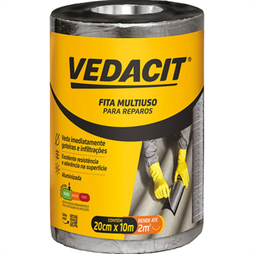Otto Baumgart Vedacit Fita Multiuso 20Cmx10Mt Otto Baumgart Vedacit Fita Multiuso 20Cmx10Mt