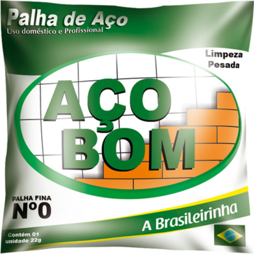 Aco Palha De N.0 - 22Gr - Kit C/20 Pc Aco Palha De N.0 - 22Gr - Kit C/20 Pc