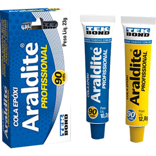 Tek Bond Araldite Prof.23G 90Min (Total 24H) - Kit C/6 Pc Tek Bond Araldite Prof.23G 90Min (Total 24H) - Kit C/6 Pc