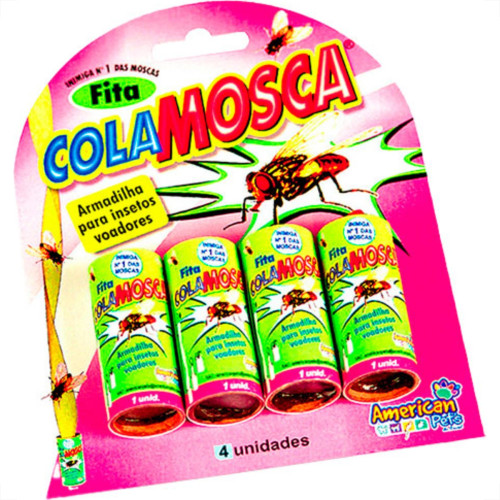 American Pets Fita Cola Mosca Blister C/04 American Pets Fita Cola Mosca Blister C/04
