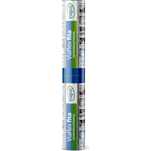 Viapol Fita Adesiva Multuso Viaflex 94Cmx10Mt