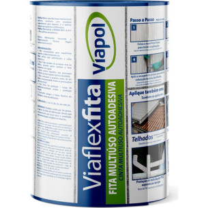 Viapol Fita Adesiva Multuso Viaflex 20Cmx10Mt