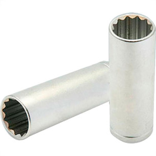 Brasfort (Waft) Soquete Estriado Waft Cromo Vanadio Longo 1/2 X 16