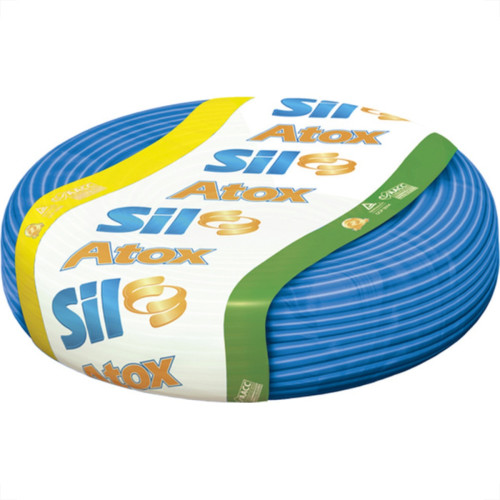 Sil Fio Caboflex. 2,5Mm Azul 100Mt Sil Fio Caboflex. 2,5Mm Azul 100Mt