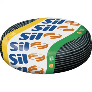 Sil Fio Caboflex. 4,0Mm Preto 100Mt