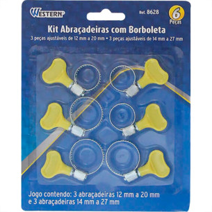 Western Jg Abracadeiras 6Pc -8628