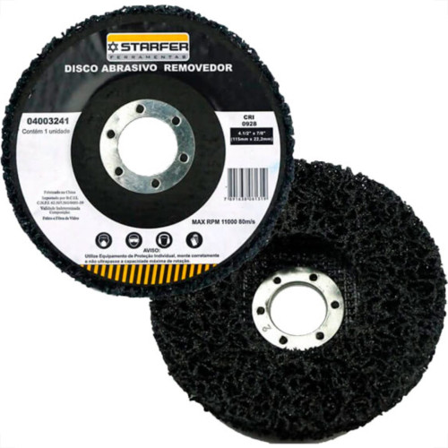 Starfer Disco Remov.Polidor 4.1/2'' Starfer Disco Remov.Polidor 4.1/2''