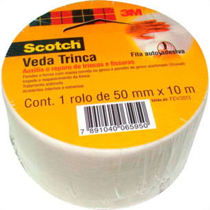 3M Fita Veda Trinca  Scotch 50X10Mt