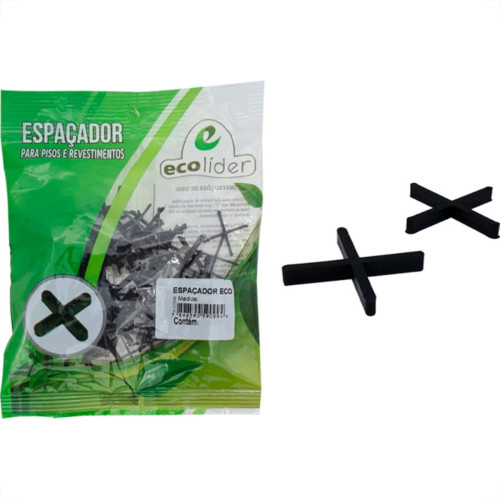 Ecolider Espac Piso 5,0Mm C/100 - Kit C/10 Ca Ecolider Espac Piso 5,0Mm C/100 - Kit C/10 Ca