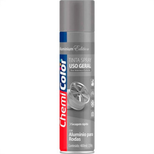Chemicolor Spray Chemic.Geral Aluminio  400Ml