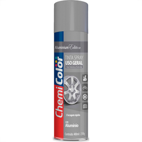 Chemicolor Spray Chemic.Geral Aluminio 400Ml Chemicolor Spray Chemic.Geral Aluminio 400Ml