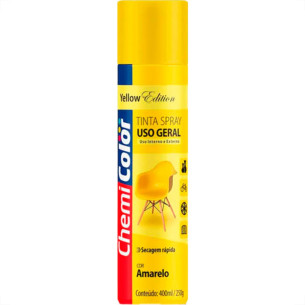 Chemicolor Spray Chemic.Geral Amarelo  400Ml