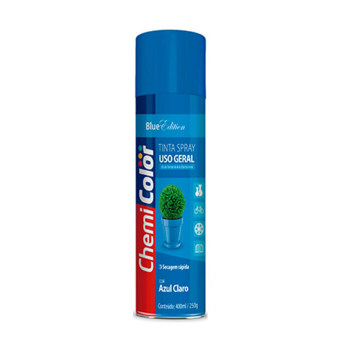Chemicolor Spray Chemic.Geral Azul Claro 400Ml Chemicolor Spray Chemic.Geral Azul Claro 400Ml