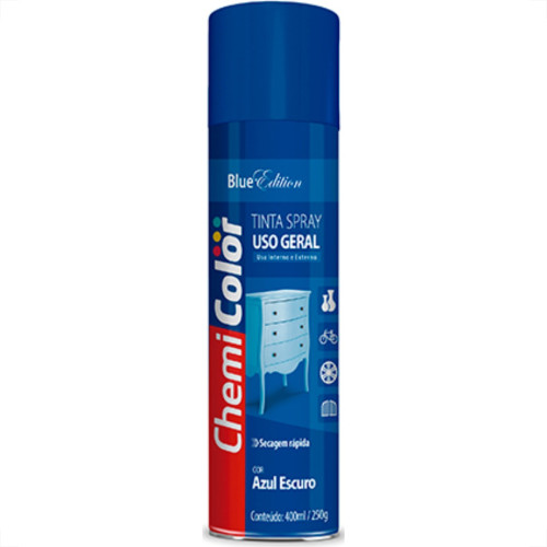 Chemicolor Spray Chemic.Geral Azul Escur.400Ml Chemicolor Spray Chemic.Geral Azul Escur.400Ml