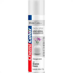 Chemicolor Spray Chemic.Geral Branco Fos.400Ml