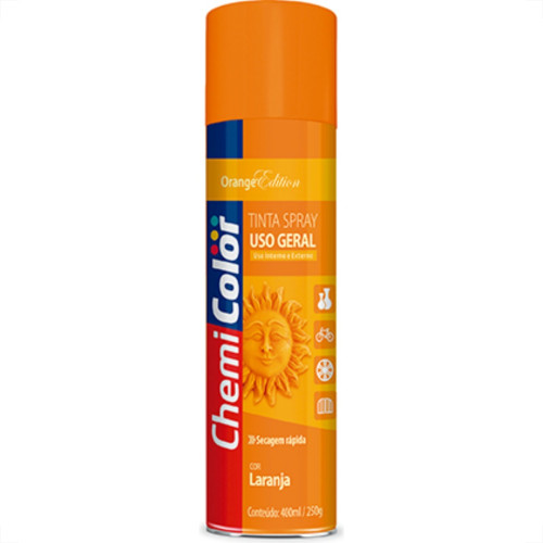 Chemicolor Spray Chemic.Geral Laranja 400Ml